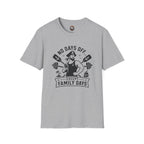 No Days Off Except Family Days T-Shirt — Nautical Gym Dad Workout Tee