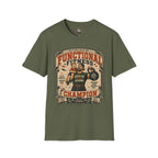 Functional Fitness T-Shirt — "Functional Fitness Champion: Over 40" Vintage Gym Tee