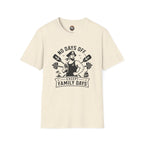 No Days Off Except Family Days T-Shirt — Nautical Gym Dad Workout Tee