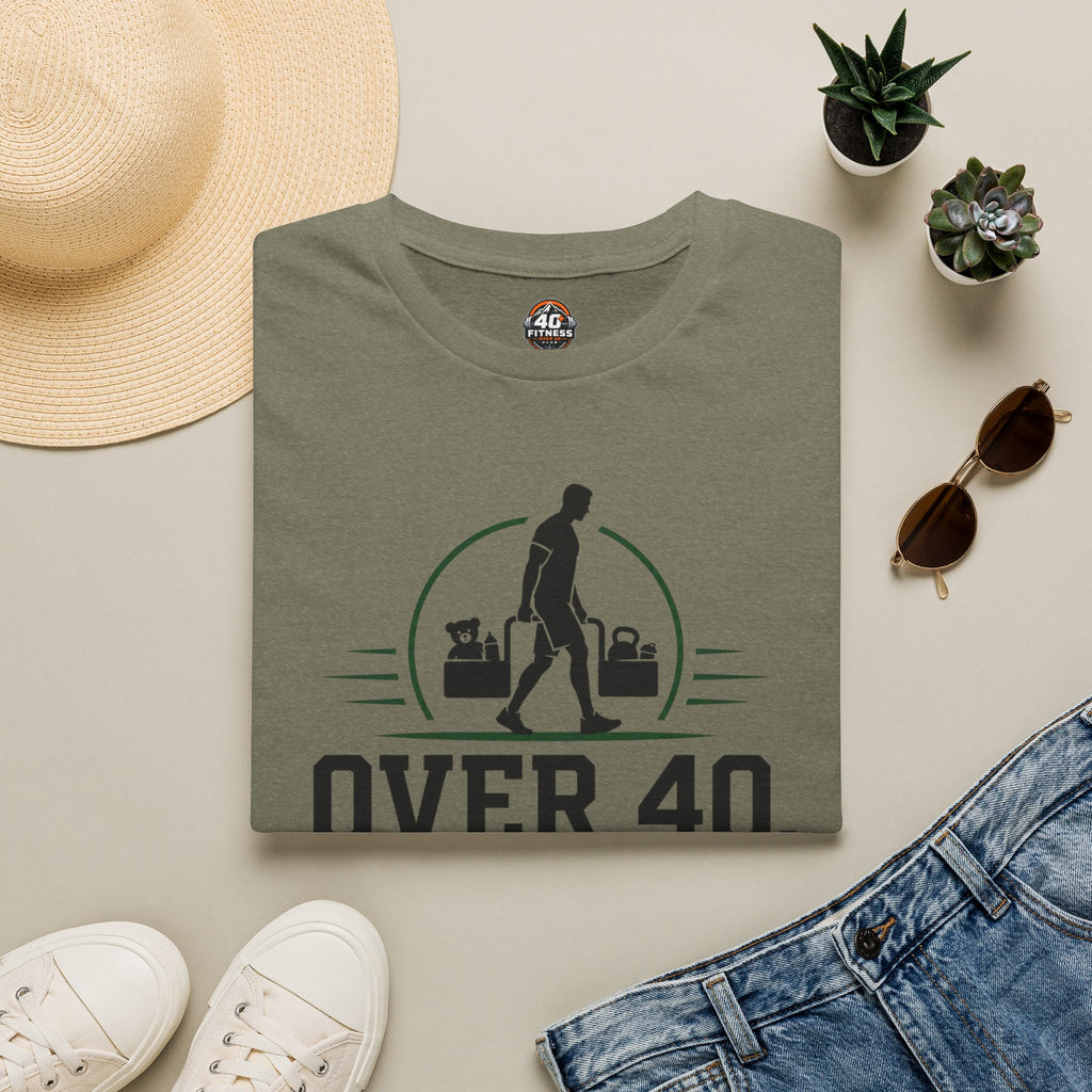 Over 40 Still Carrying Everything T‑Shirt