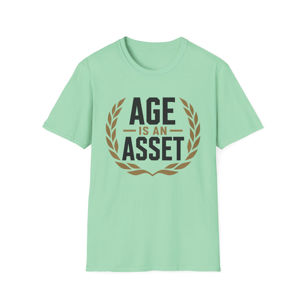 Age Is An Asset T‑Shirt