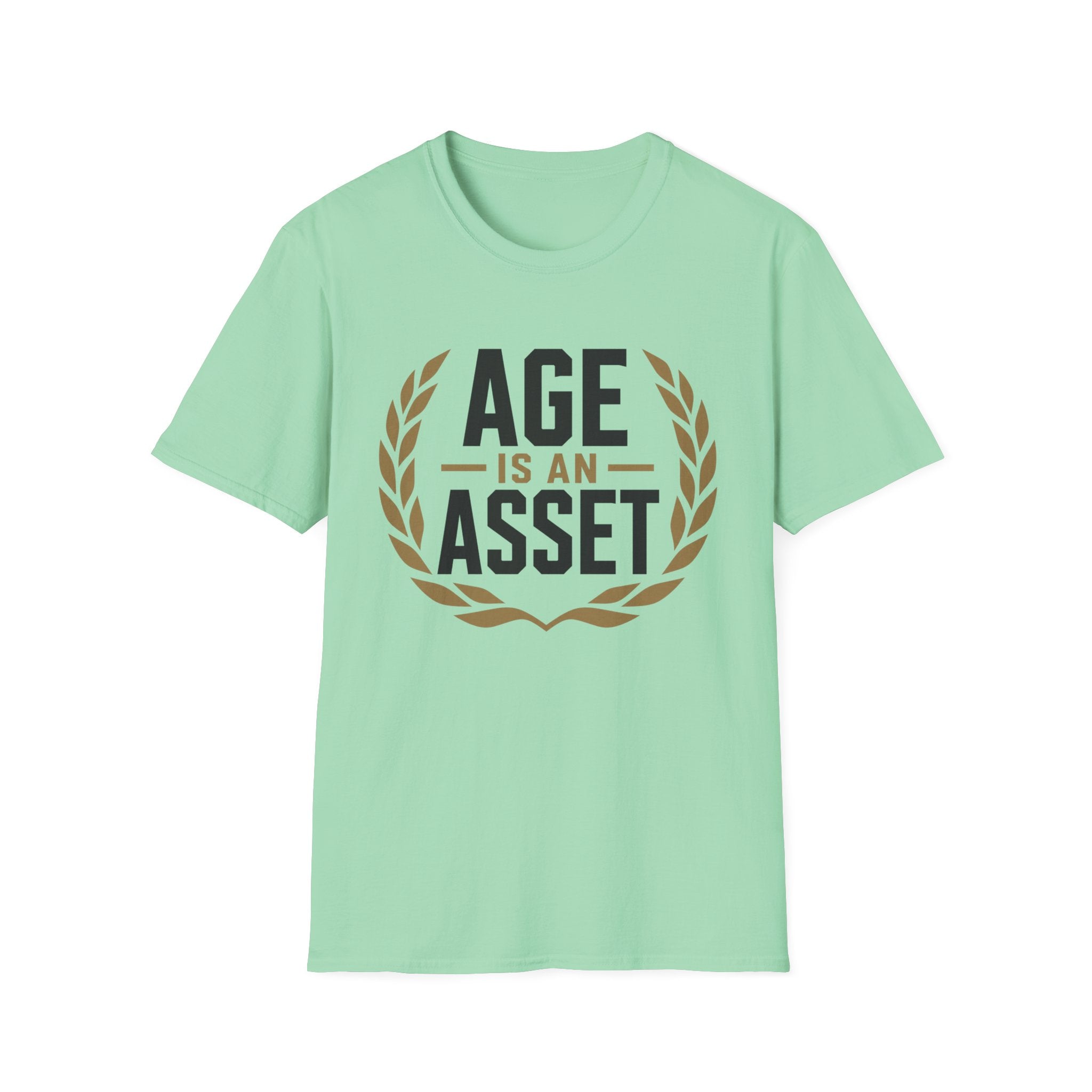 Age Is An Asset T‑Shirt