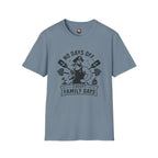 No Days Off Except Family Days T-Shirt — Nautical Gym Dad Workout Tee