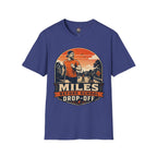 Running T‑Shirt — "Miles Before School Drop‑Off"