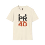 PR After 40 Fitness T-Shirt — Personal Record Tee for Over-40 Athletes