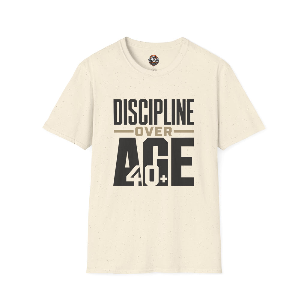 Discipline Over Age T-Shirt — Motivational Fitness Tee