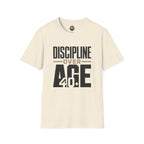 Discipline Over Age T-Shirt — Motivational Fitness Tee