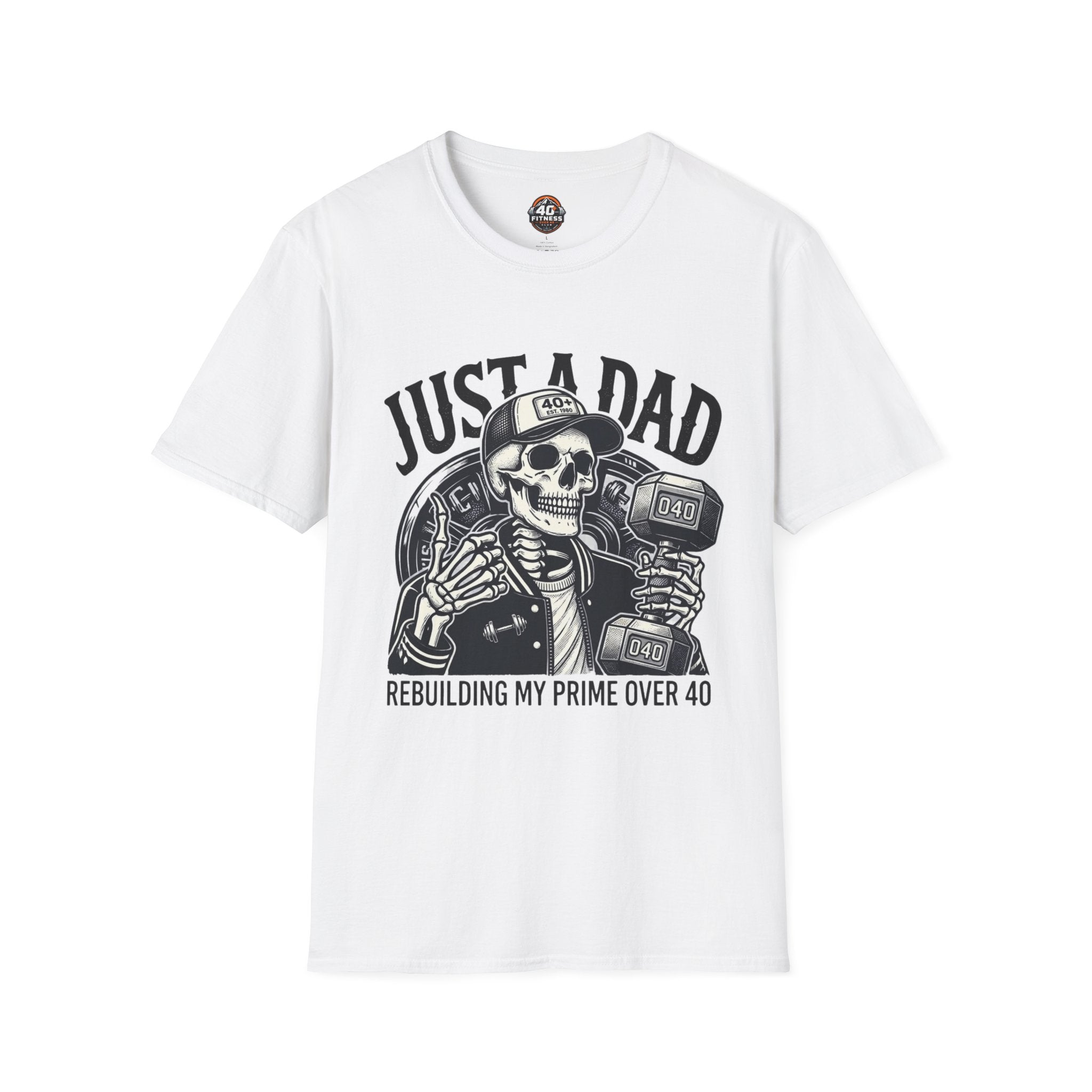 Just a Dad T-Shirt Rebuilding My Prime Fathers