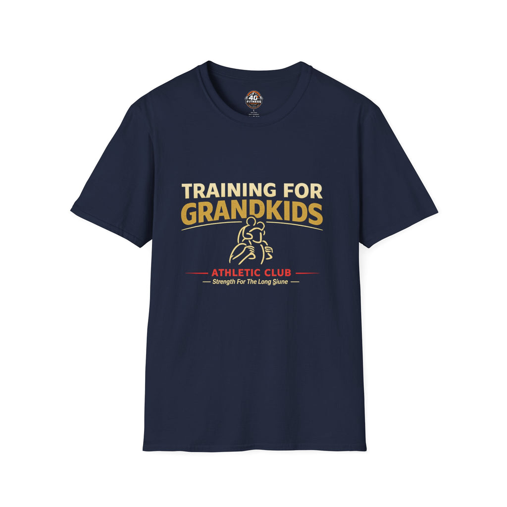Training for Grandkids T-Shirt — Funny Grandparent Workout Tee