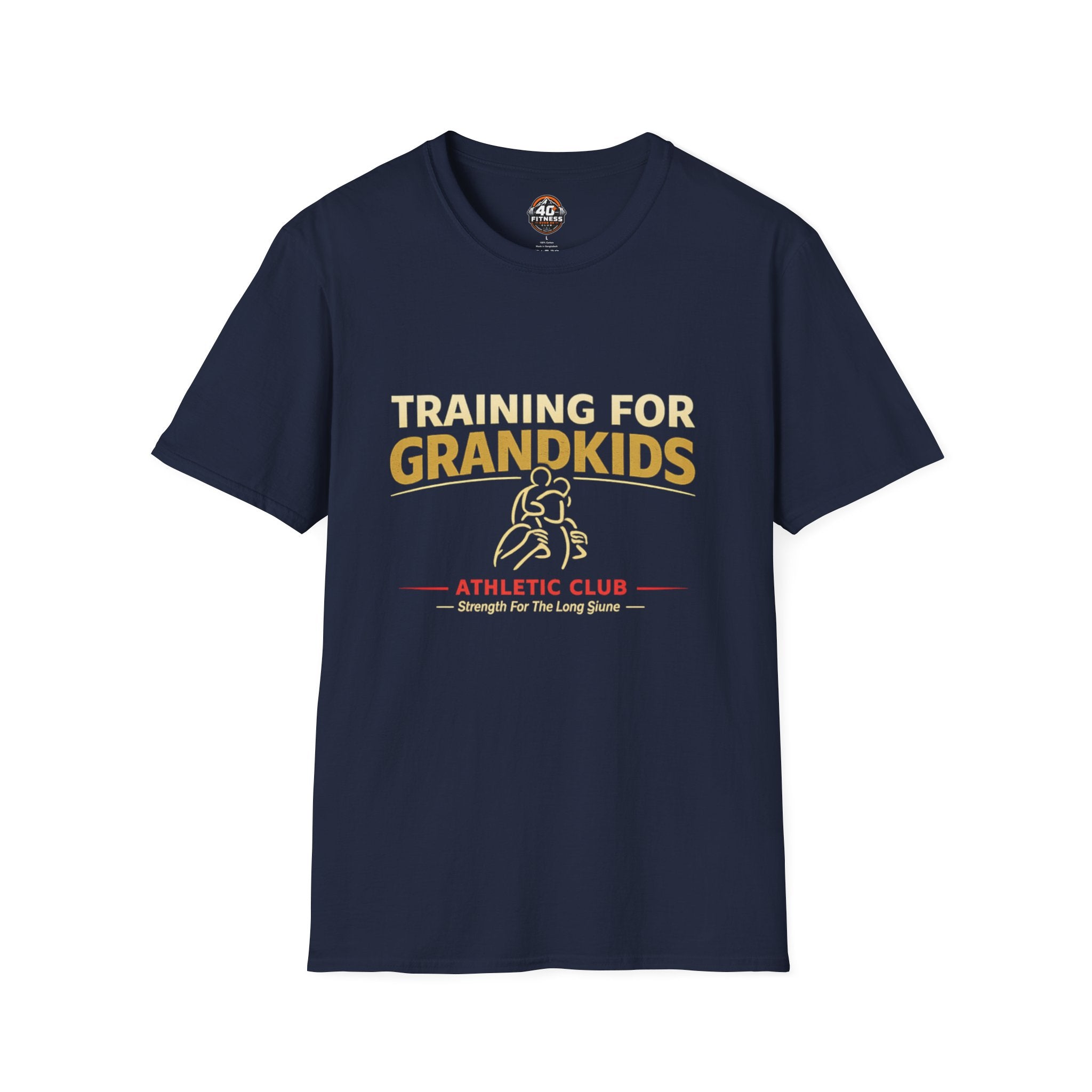 Training for Grandkids T-Shirt — Funny Grandparent Workout Tee