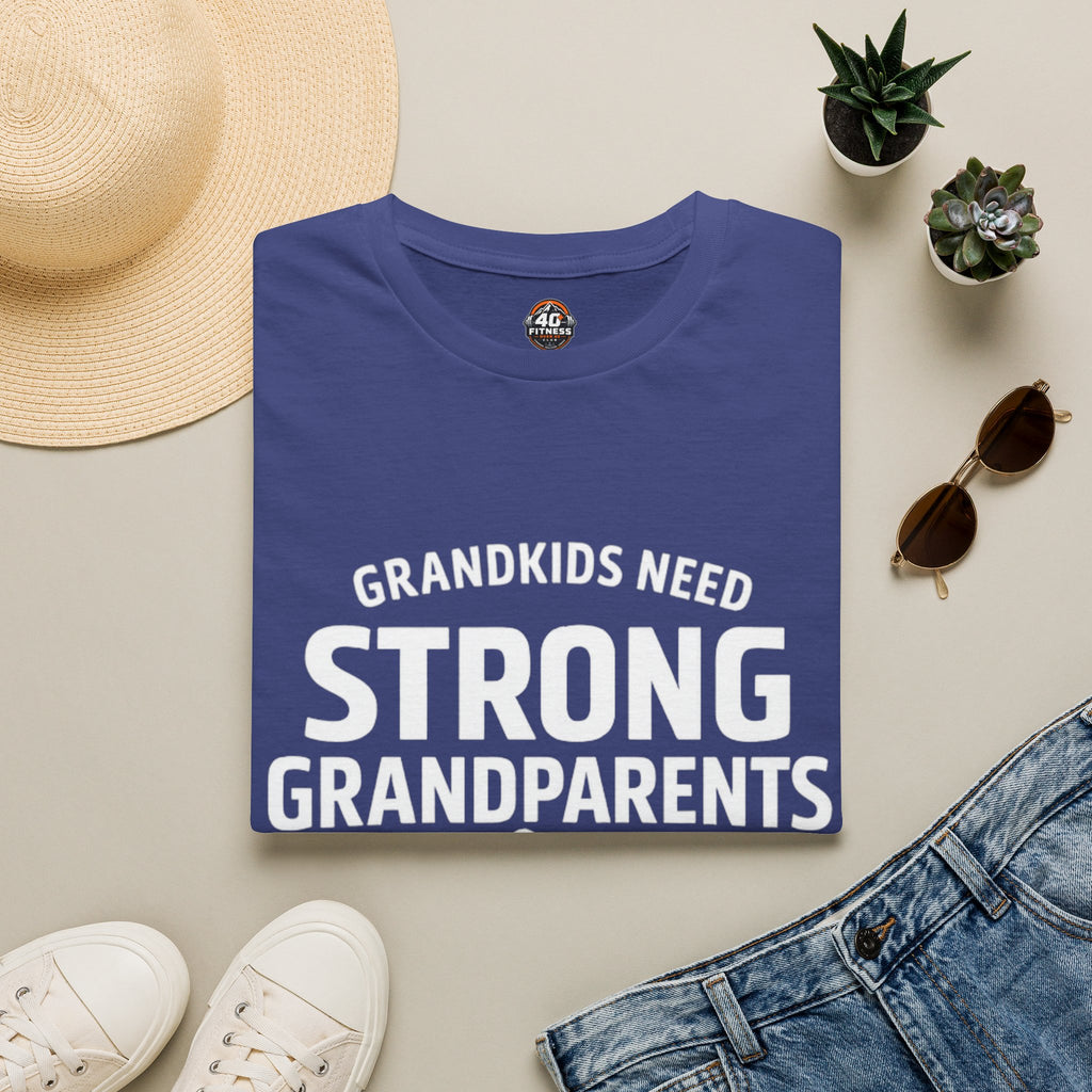 Grandkids Need Strong Grandparents Graphic Tee