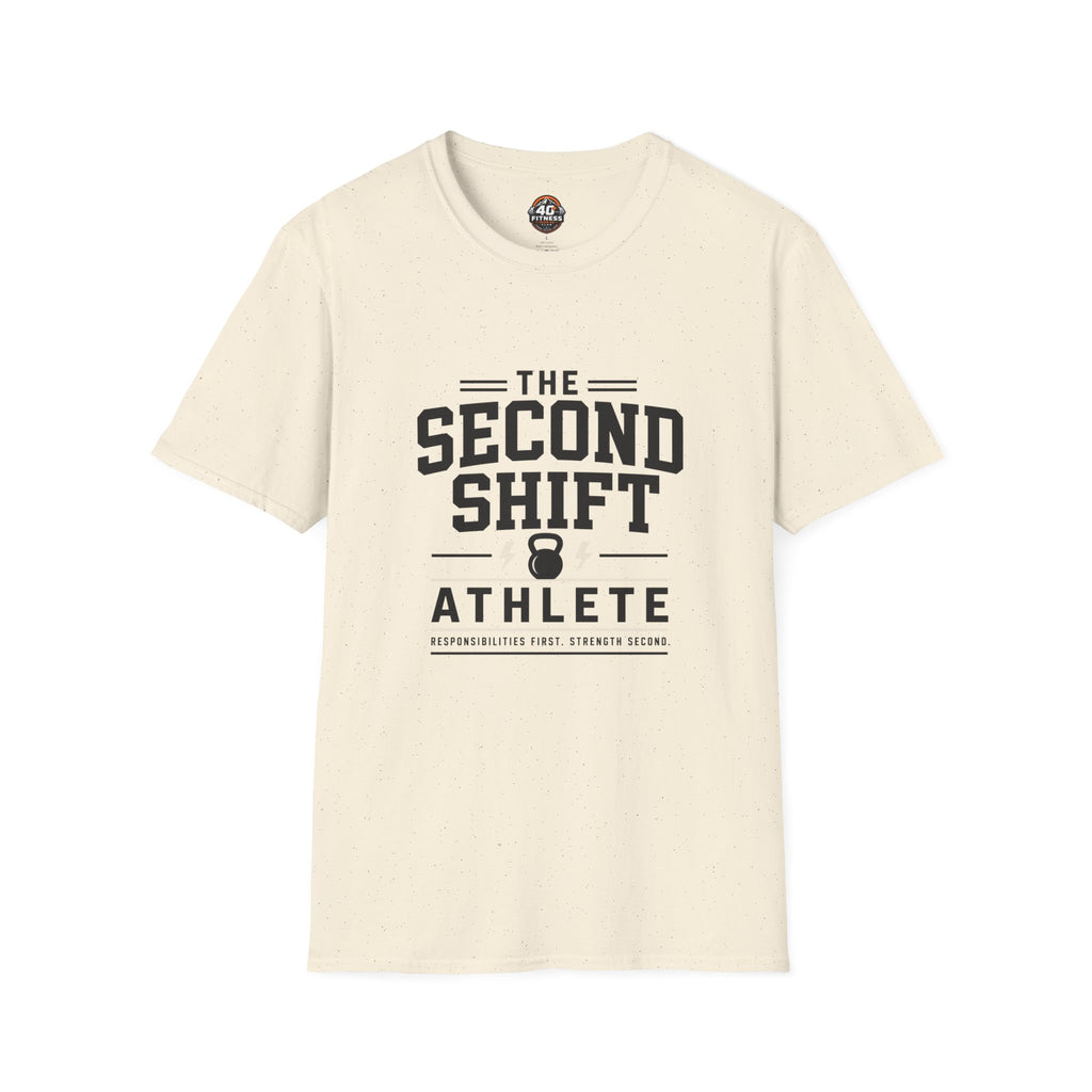 Second Shift Athlete T-Shirt — Gym & Night Shift Workout Tee