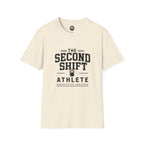 Second Shift Athlete T-Shirt — Gym & Night Shift Workout Tee
