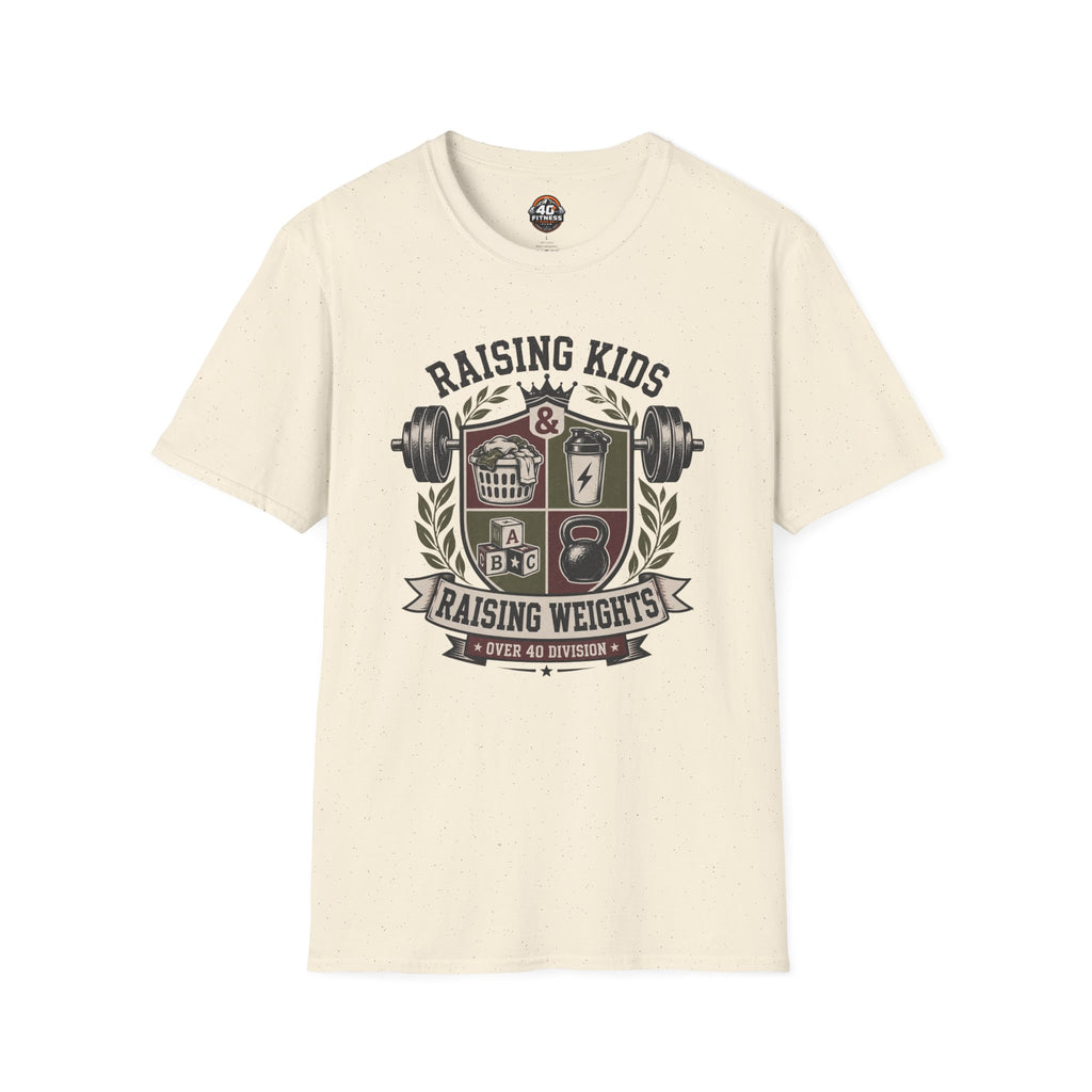 Raising Kids & Raising Weights T‑Shirt