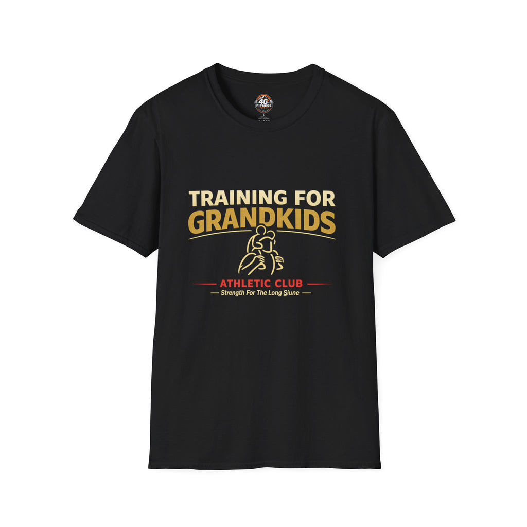 Training for Grandkids T-Shirt — Funny Grandparent Workout Tee