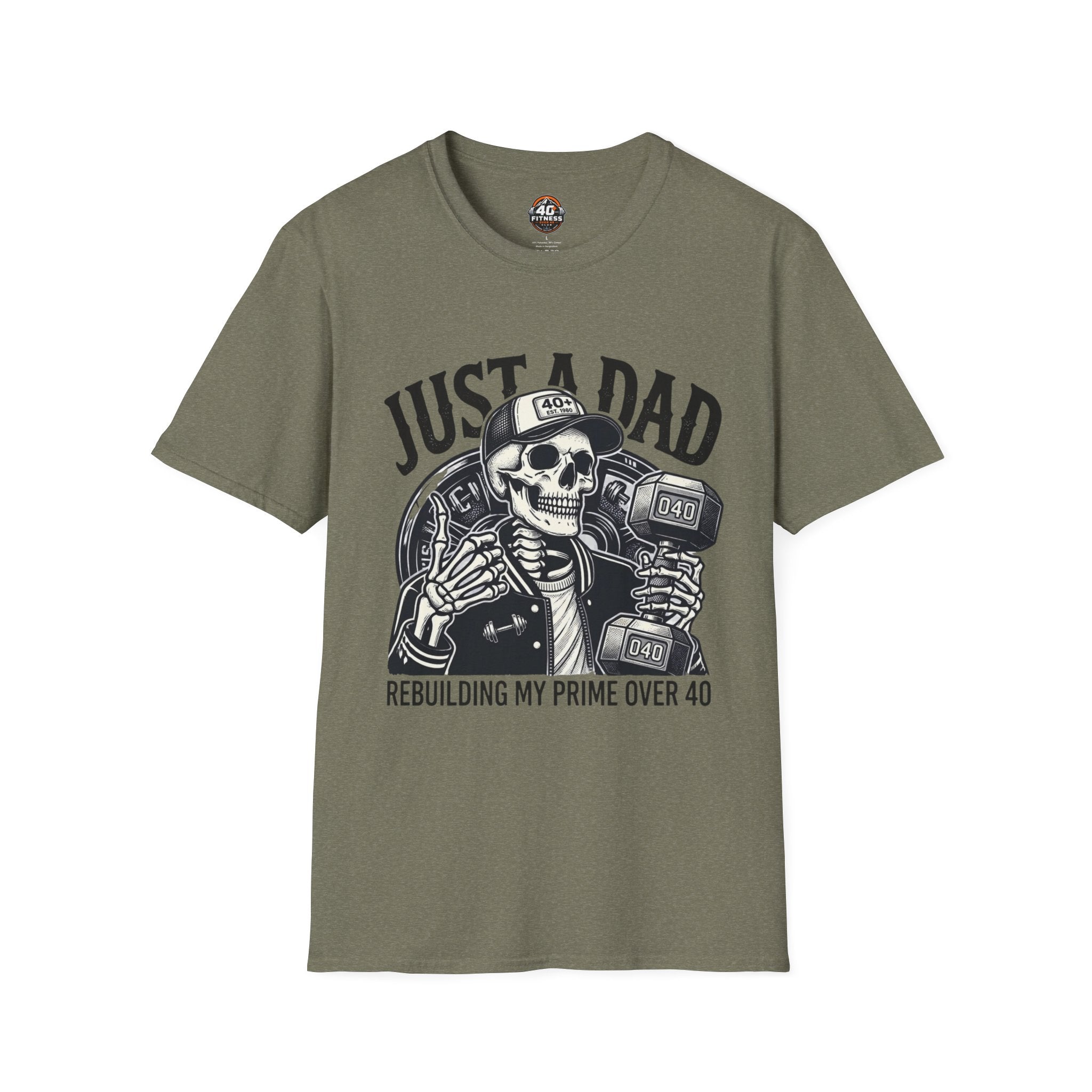 Just a Dad T-Shirt Rebuilding My Prime Fathers