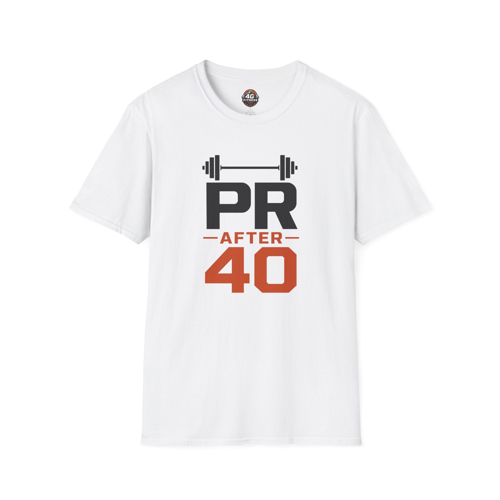 PR After 40 Fitness T-Shirt — Personal Record Tee for Over-40 Athletes