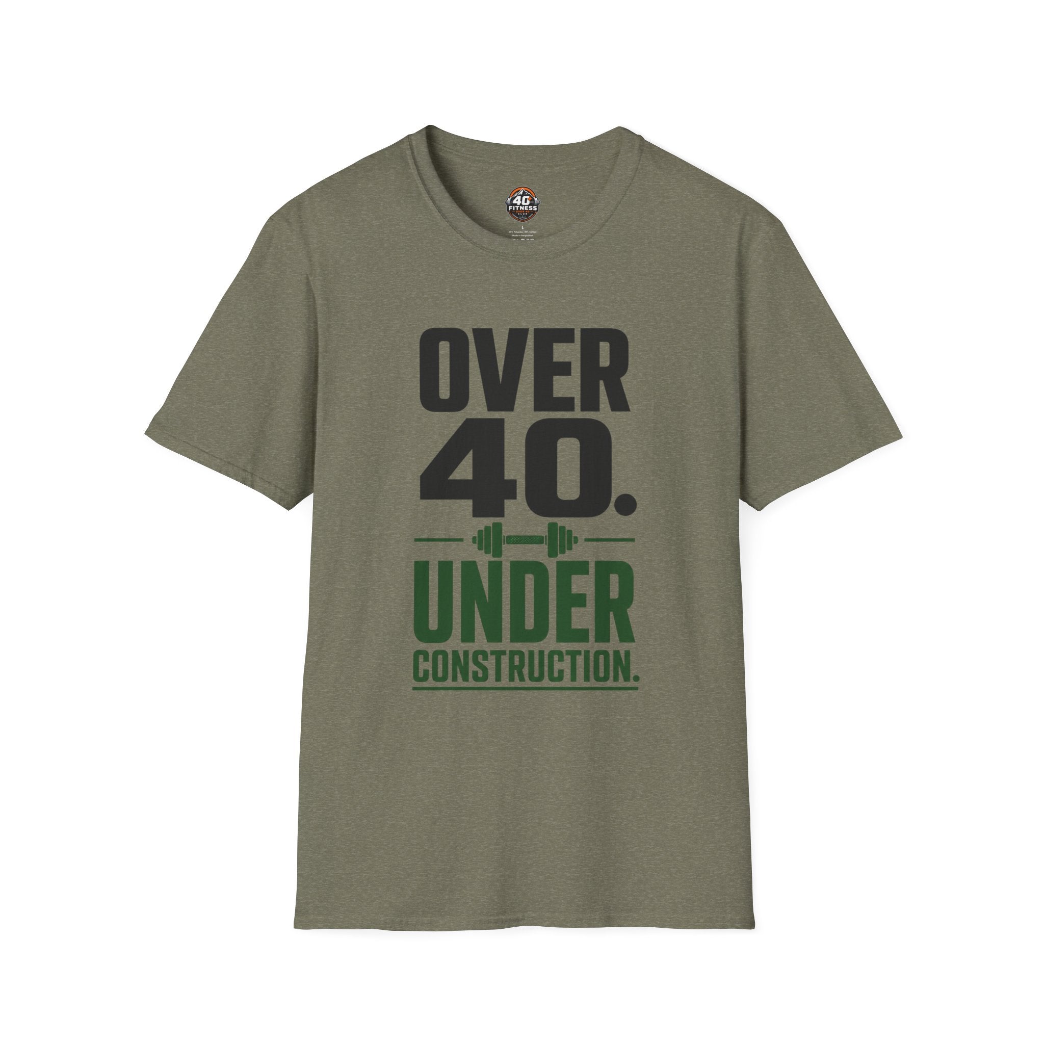 Over 40. Under Construction. T-Shirt