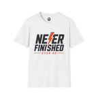 T-Shirt — Never Finished Over 40 Graphic Tee