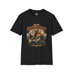 The Second Half Is Stronger T-Shirt — Motivational Basketball Retro Tee