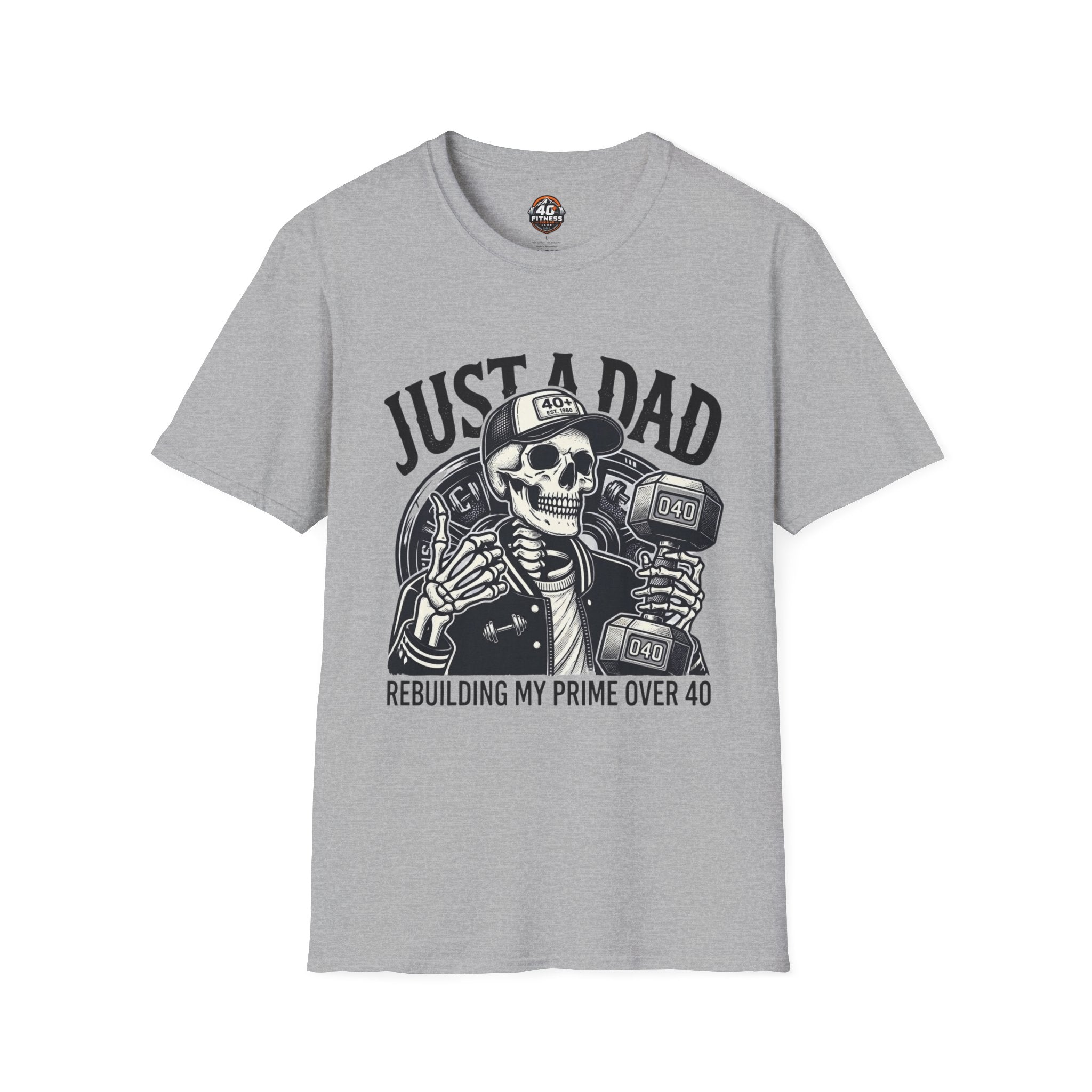 Just a Dad T-Shirt Rebuilding My Prime Fathers