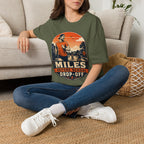 Running T‑Shirt — "Miles Before School Drop‑Off"
