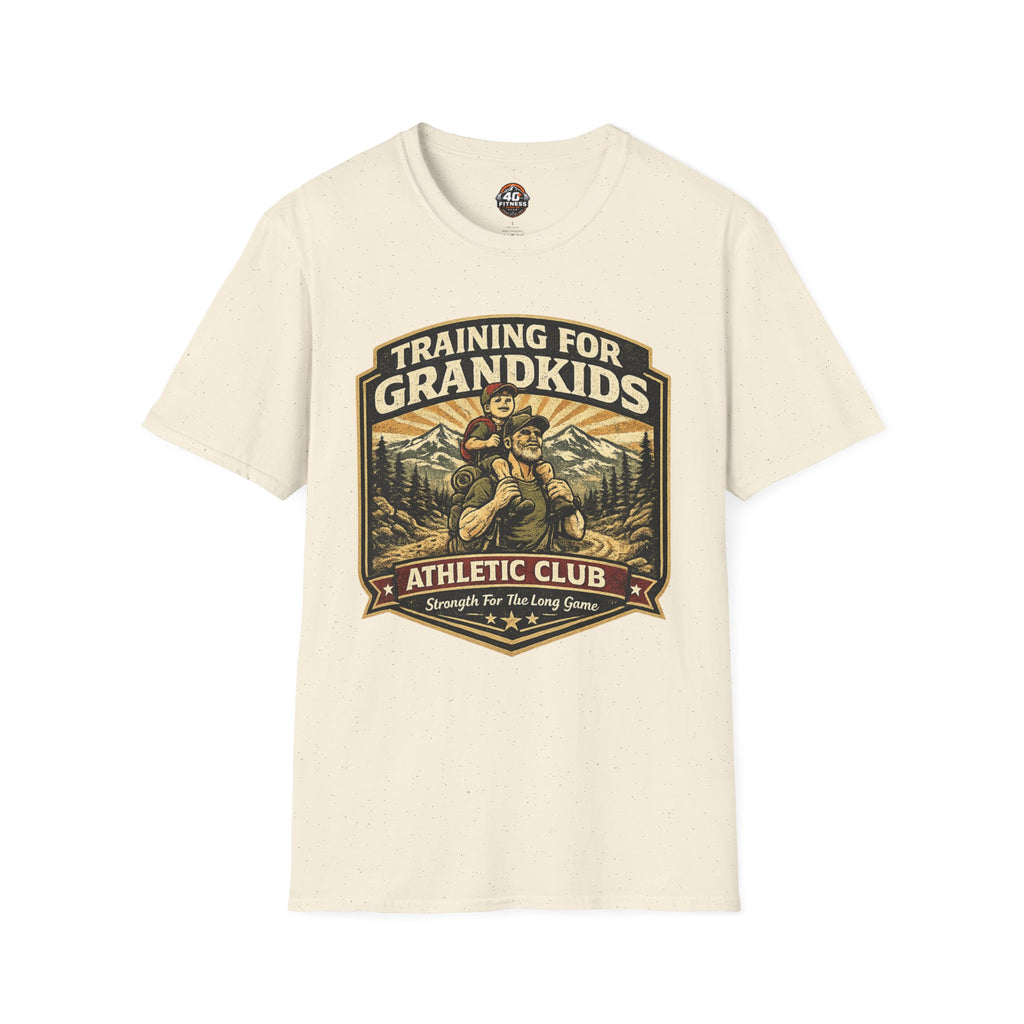 Training for Grandkids T-Shirt — Funny Grandparent Hiking Tee