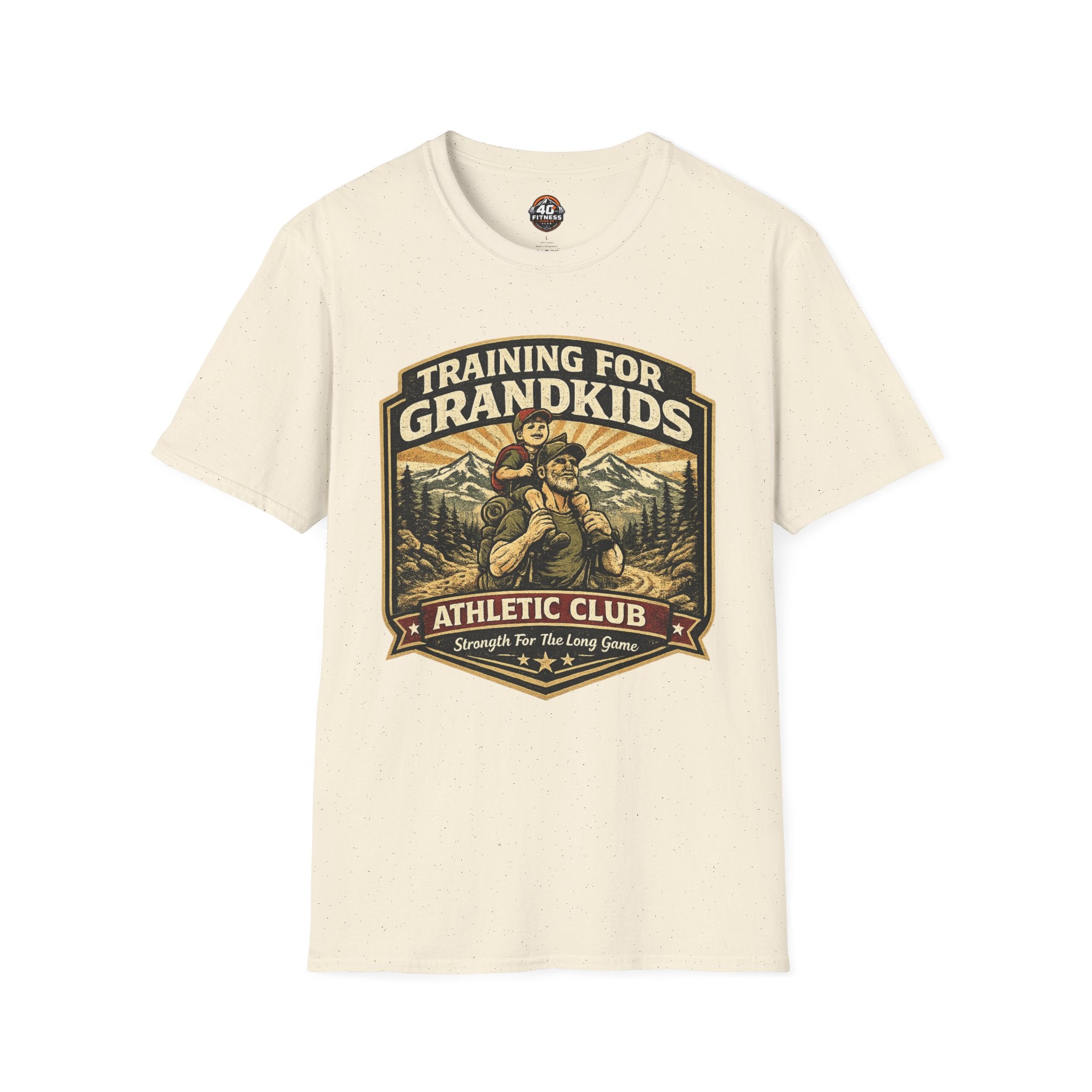 Training for Grandkids T-Shirt — Funny Grandparent Hiking Tee