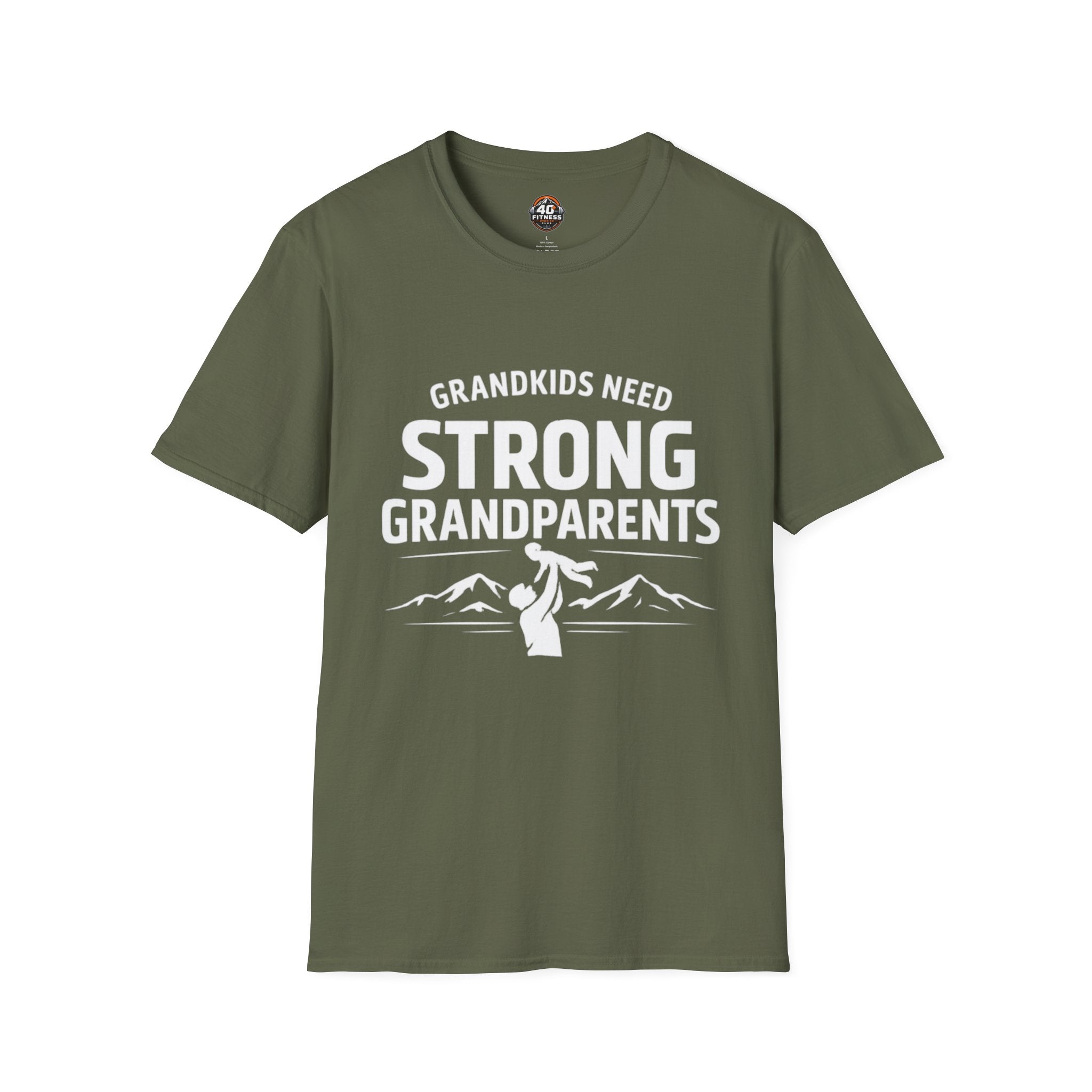 Grandkids Need Strong Grandparents Graphic Tee