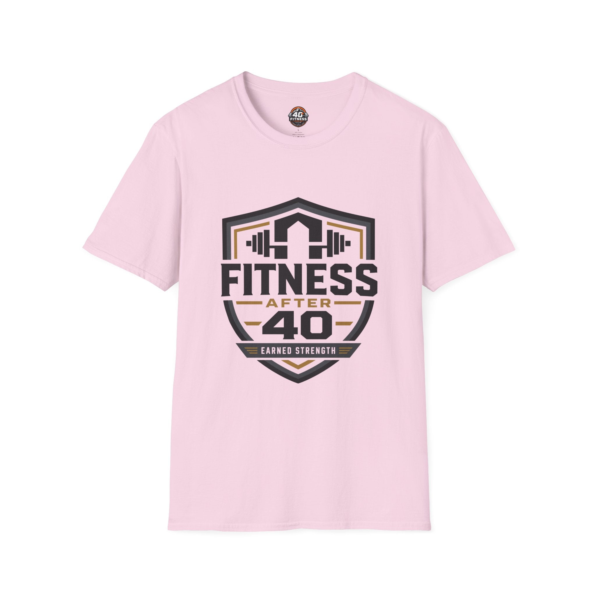 Fitness After 40 T-Shirt — Workout Gym Tee for Men & Women