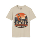 Running T‑Shirt — "Miles Before School Drop‑Off"