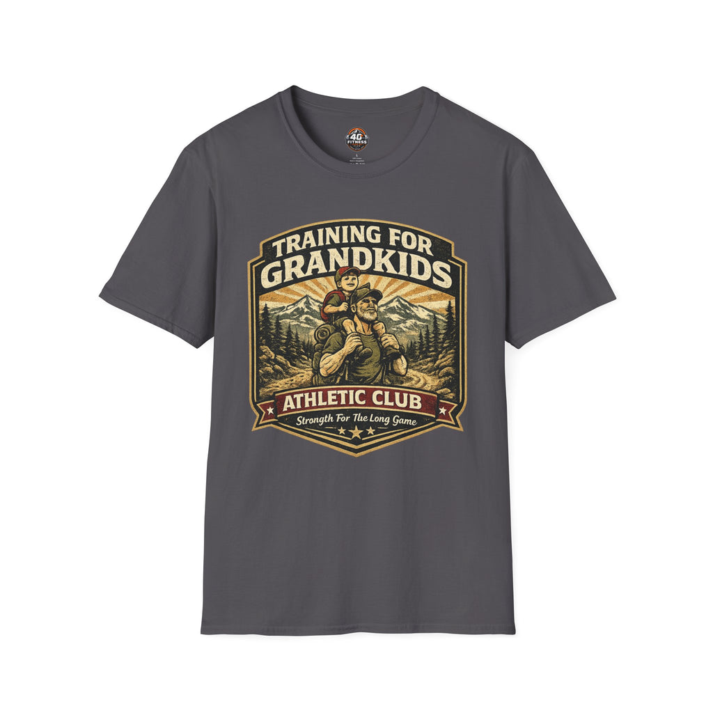 Training for Grandkids T-Shirt — Funny Grandparent Hiking Tee
