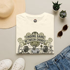 Finding Gains Between Chores T-Shirt — Dad & Home Gym Weightlifting Tee