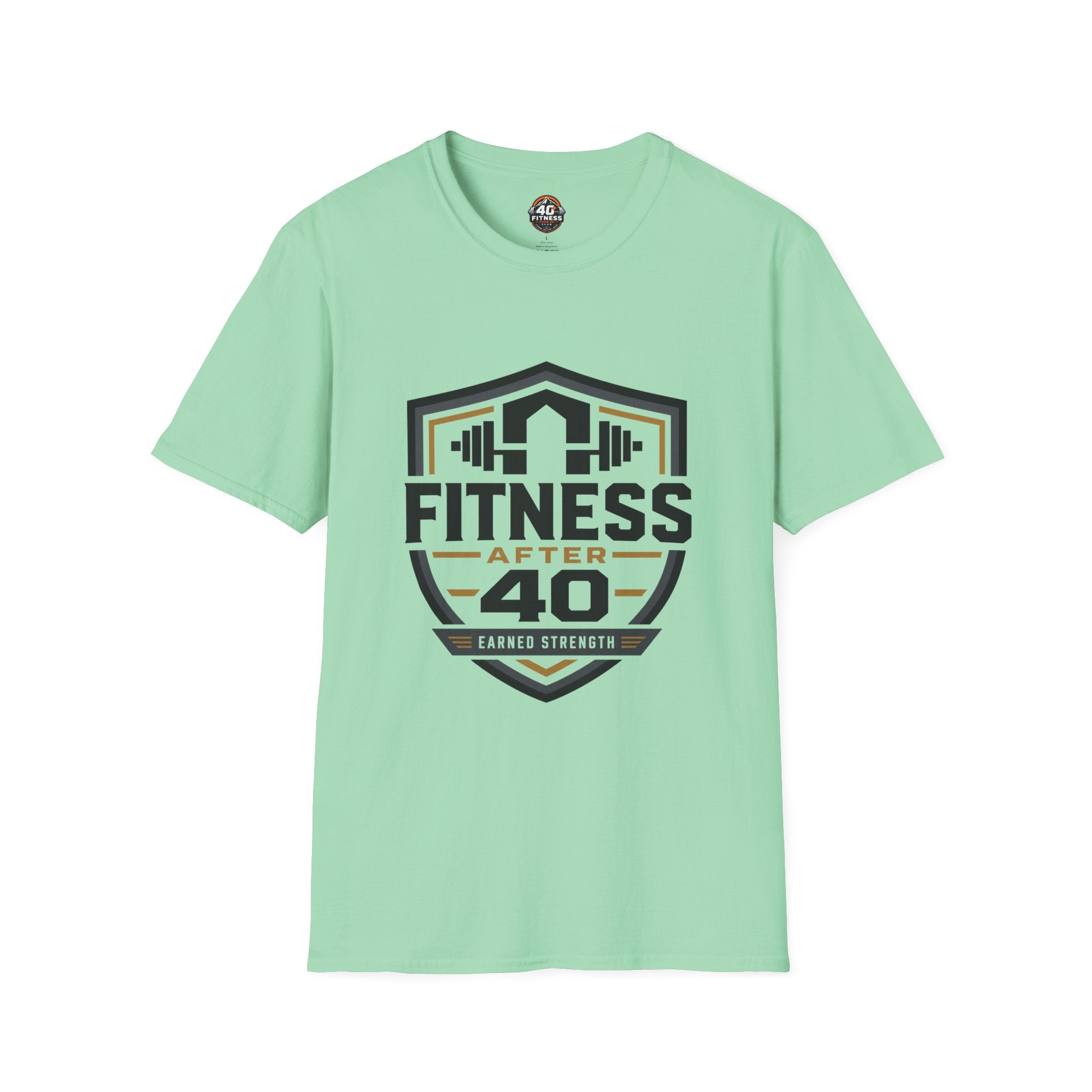 Fitness After 40 T-Shirt — Workout Gym Tee for Men & Women