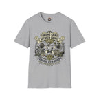 Finding Gains Between Chores T-Shirt — Dad & Home Gym Weightlifting Tee