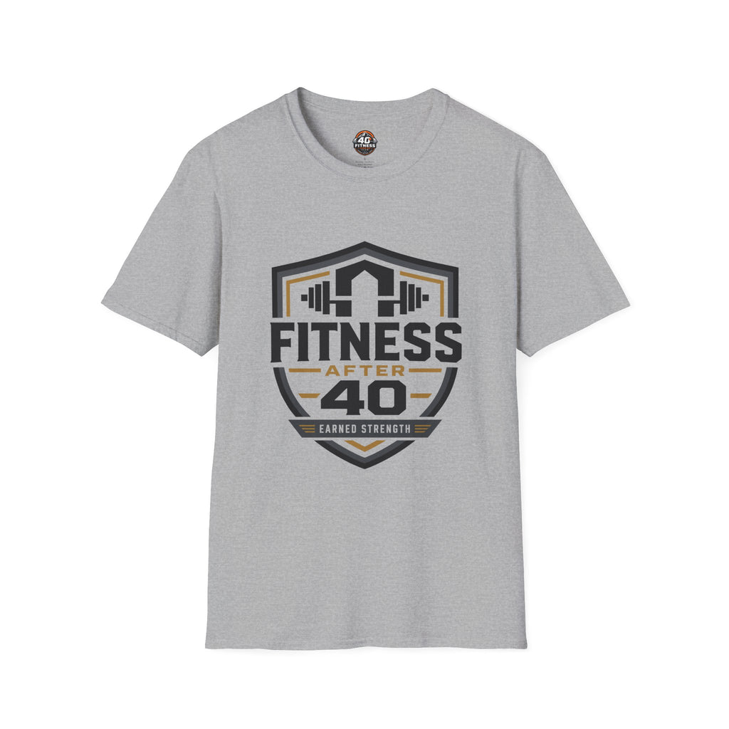 Fitness After 40 T-Shirt — Workout Gym Tee for Men & Women