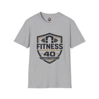 Fitness After 40 T-Shirt — Workout Gym Tee for Men & Women