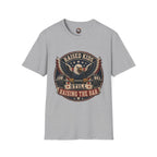 T-Shirt — "Raised Kids, Still Raising the Bar" Patriotic Eagle Tee