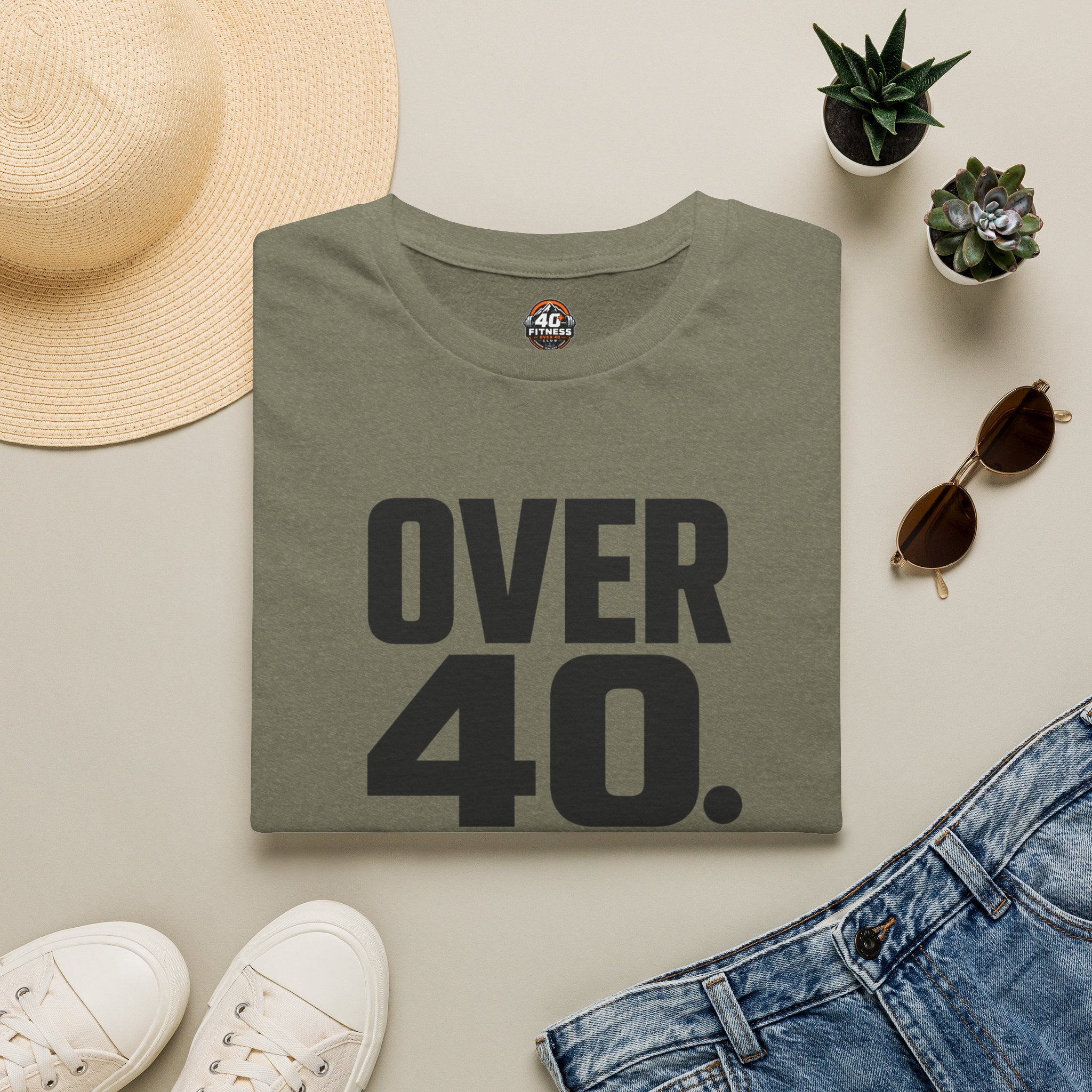 Over 40. Under Construction. T-Shirt