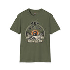 40+ And Still Showing Up T-Shirt — Funny Workout Tee