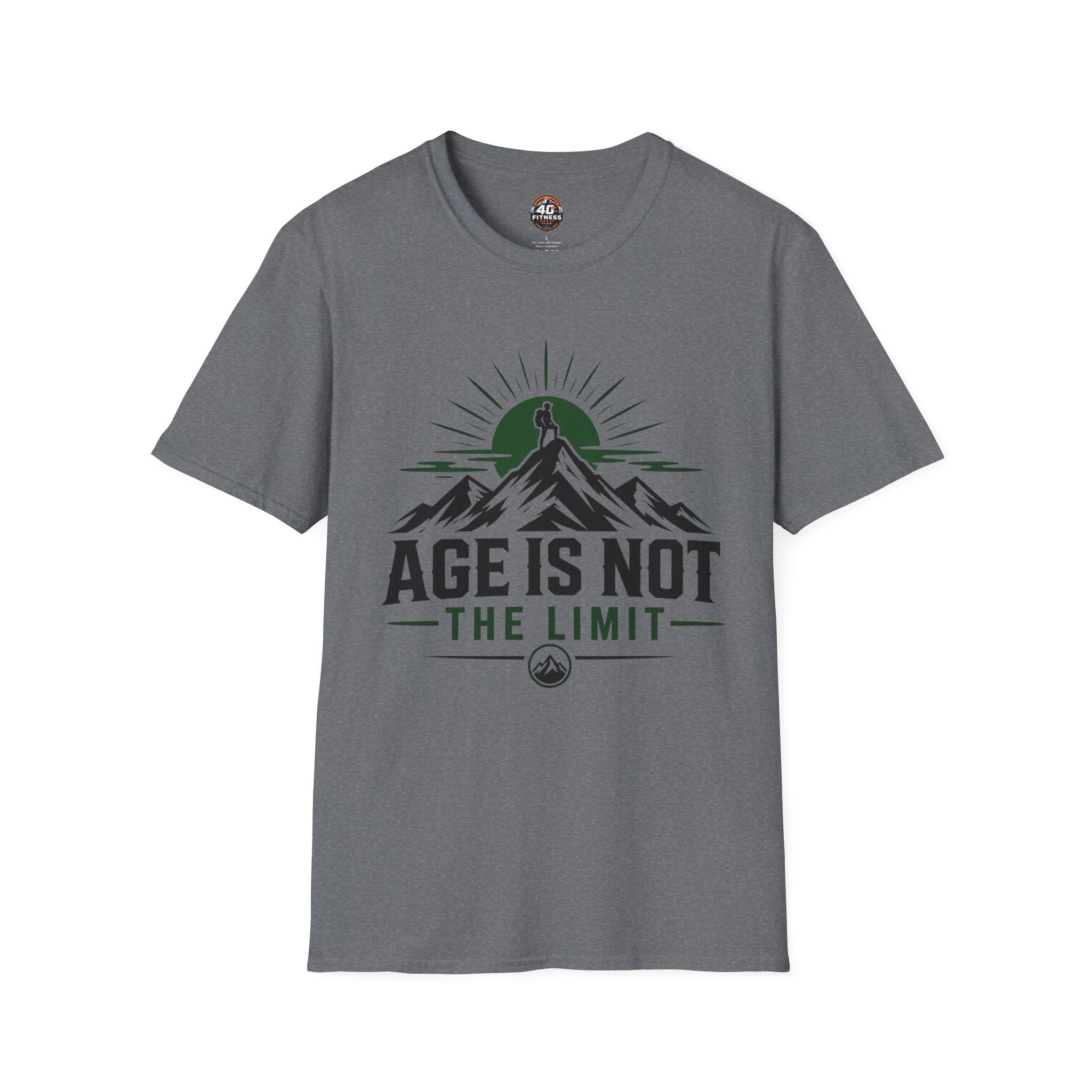 T-Shirt — Age Is Not The Limit Graphic Tee