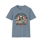 Strong After 40 T‑Shirt — Fitness Motivational 40th Birthday Tee