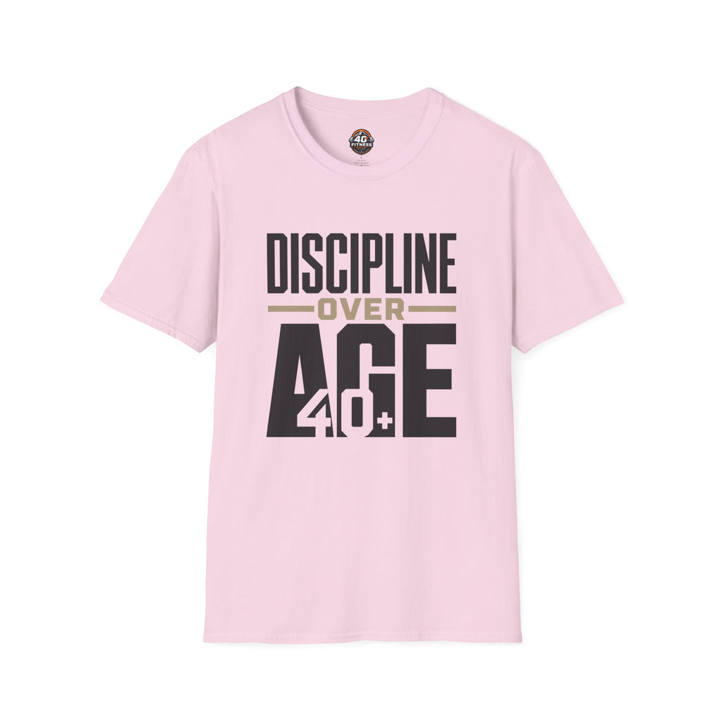 Discipline Over Age T-Shirt — Motivational Fitness Tee