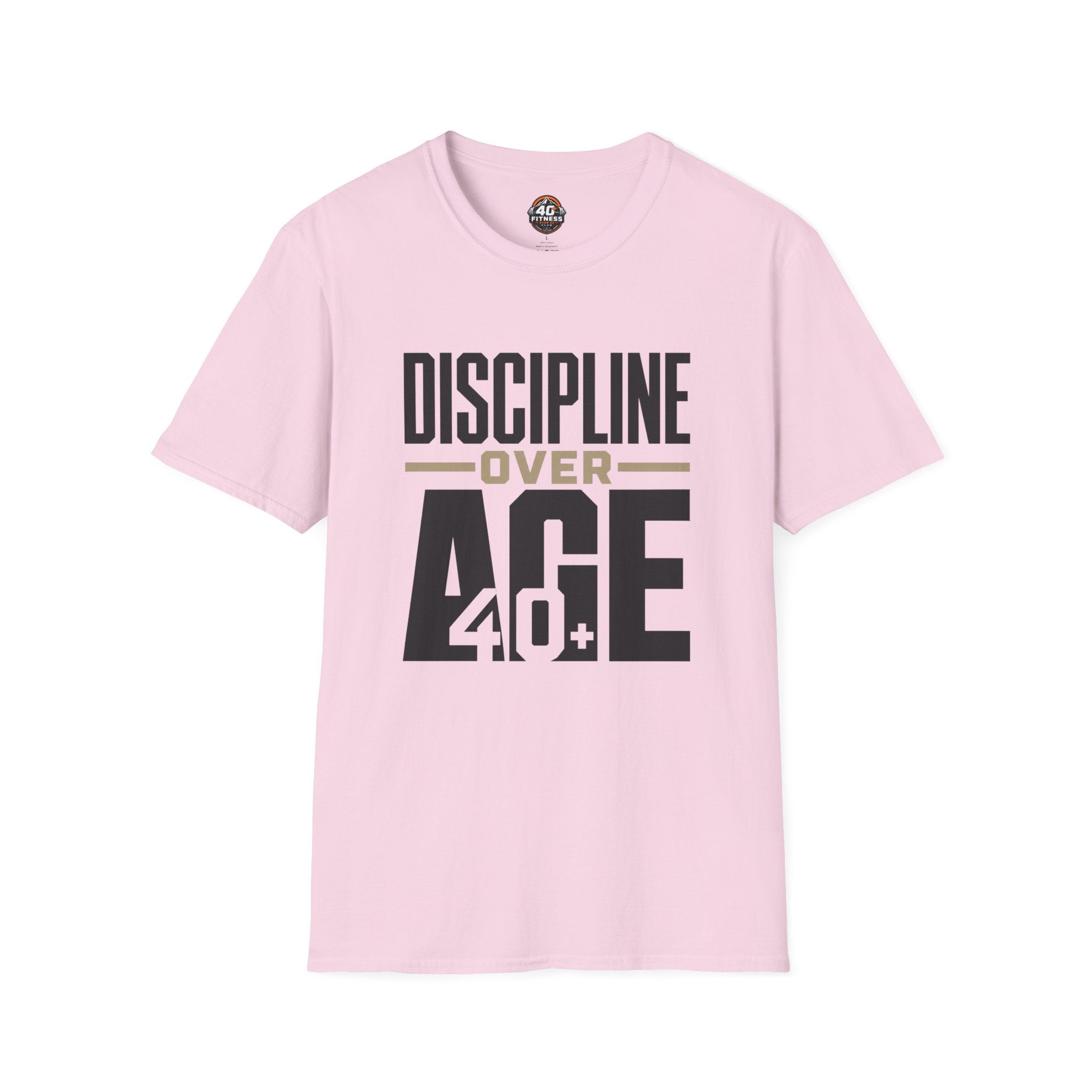 Discipline Over Age T-Shirt — Motivational Fitness Tee