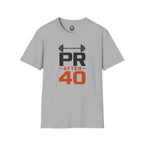 PR After 40 Fitness T-Shirt — Personal Record Tee for Over-40 Athletes