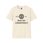 T-Shirt — "Built By Consistency" Over 40 Fitness Tee