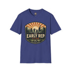 Early Rep Club T-Shirt — Retro Fitness Workout Tee