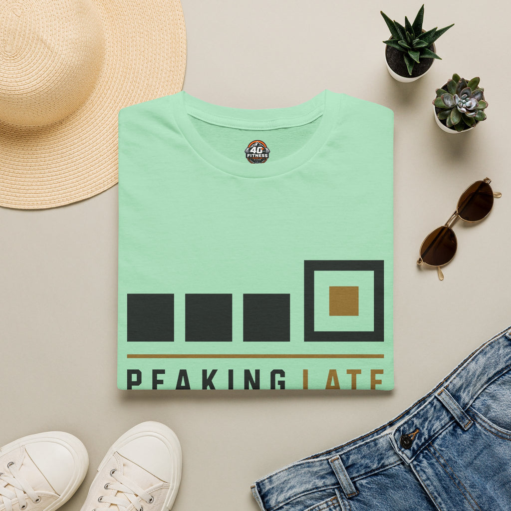 T-Shirt — Peaking Late