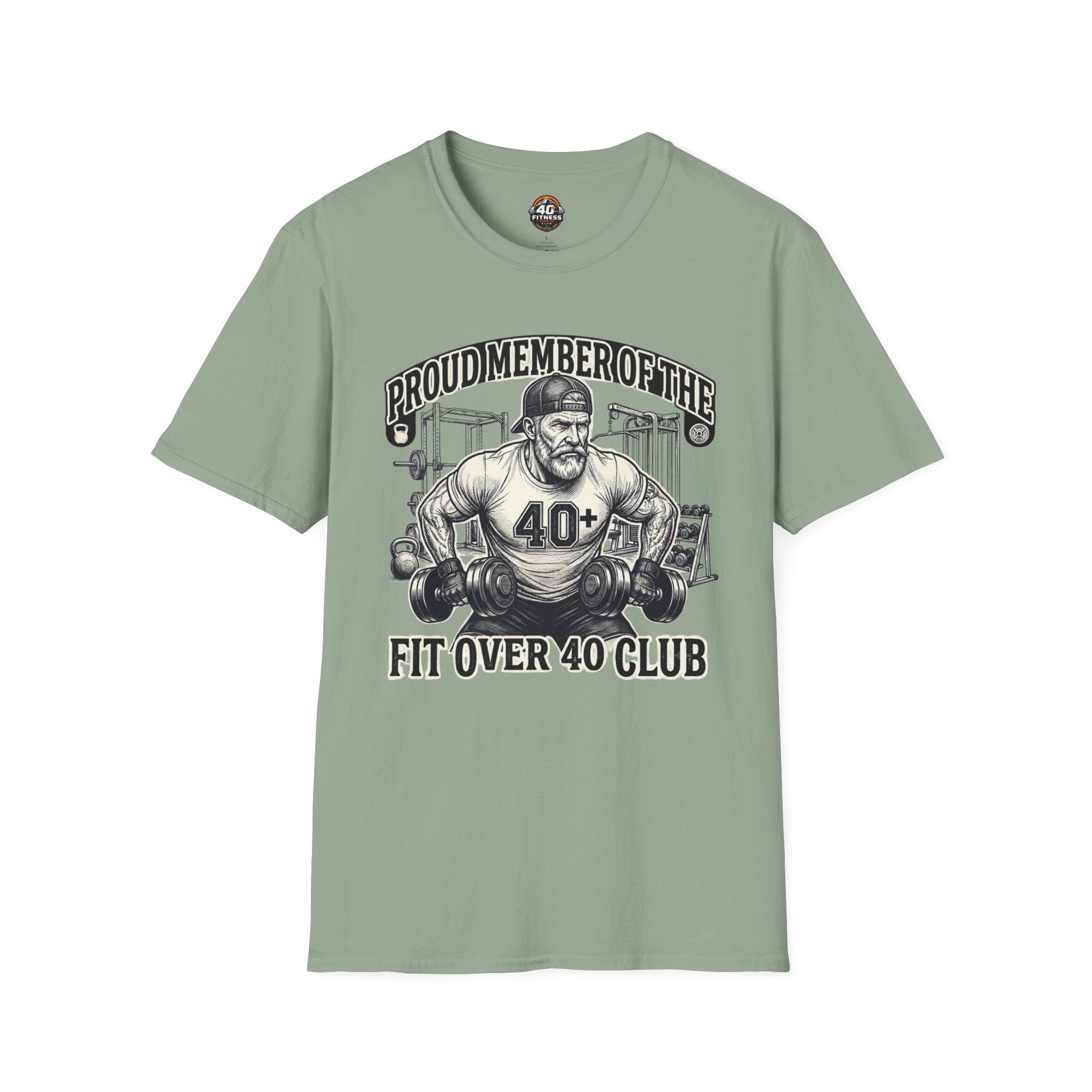 T-Shirt - Proud Member of the Fit Over 40 Club