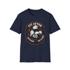 Fit After 40 T‑Shirt — "Fit After 40: No Pain No Gain" Fitness Tee